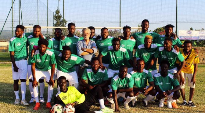 A Viterbo la prima squadra di calcio dei braccianti agricoli della Tuscia