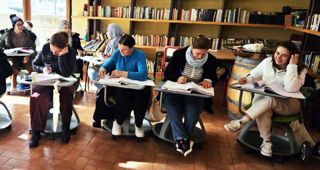 La scuola di italiano di Montalto di Castro
